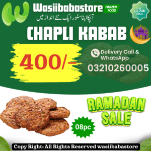 chapli kabab